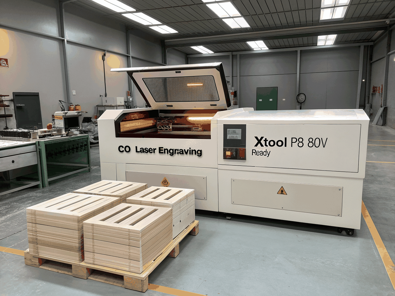 Generic desktop CO2 laser engraver