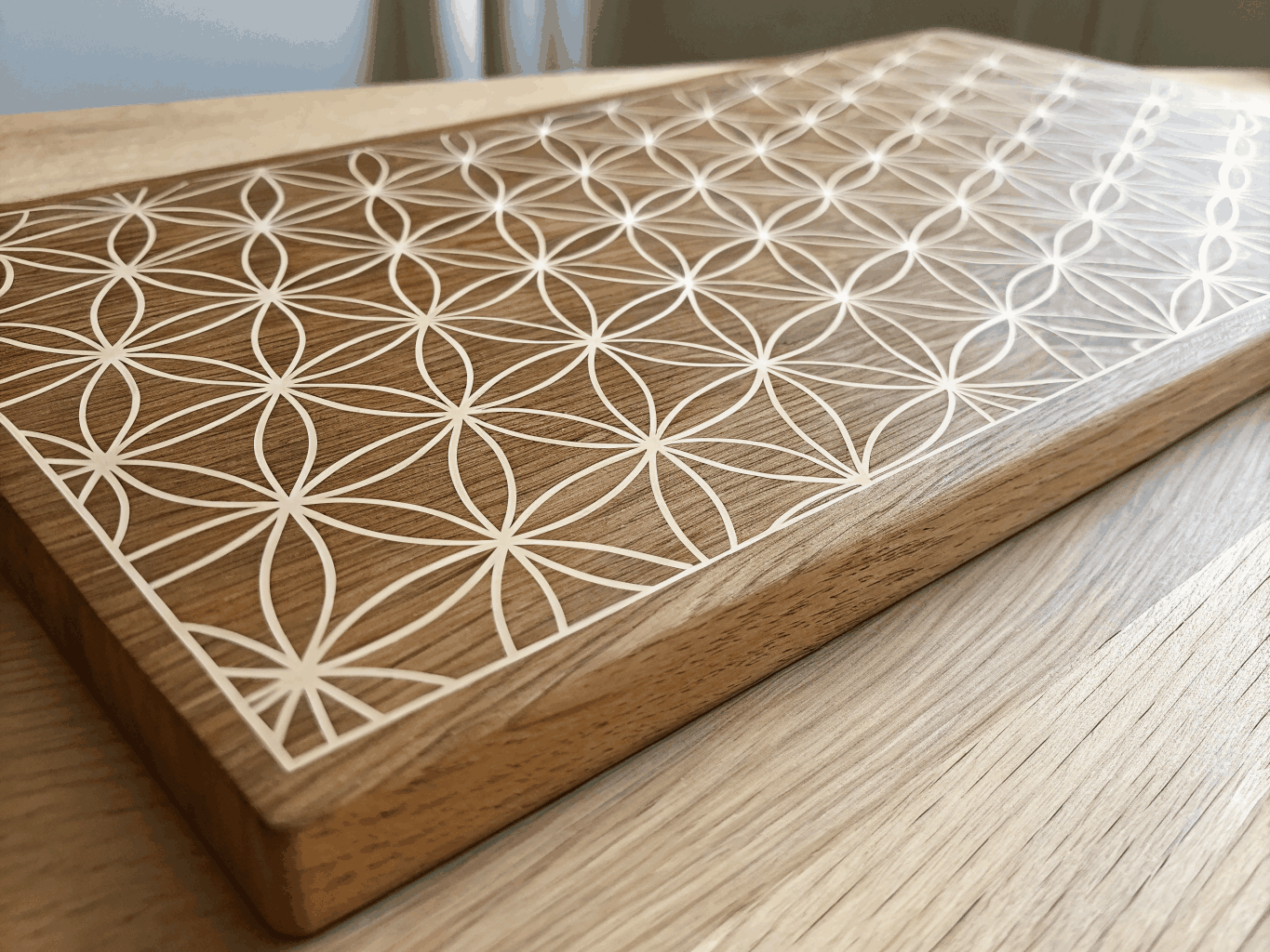 Intricate Wood Engraving preview