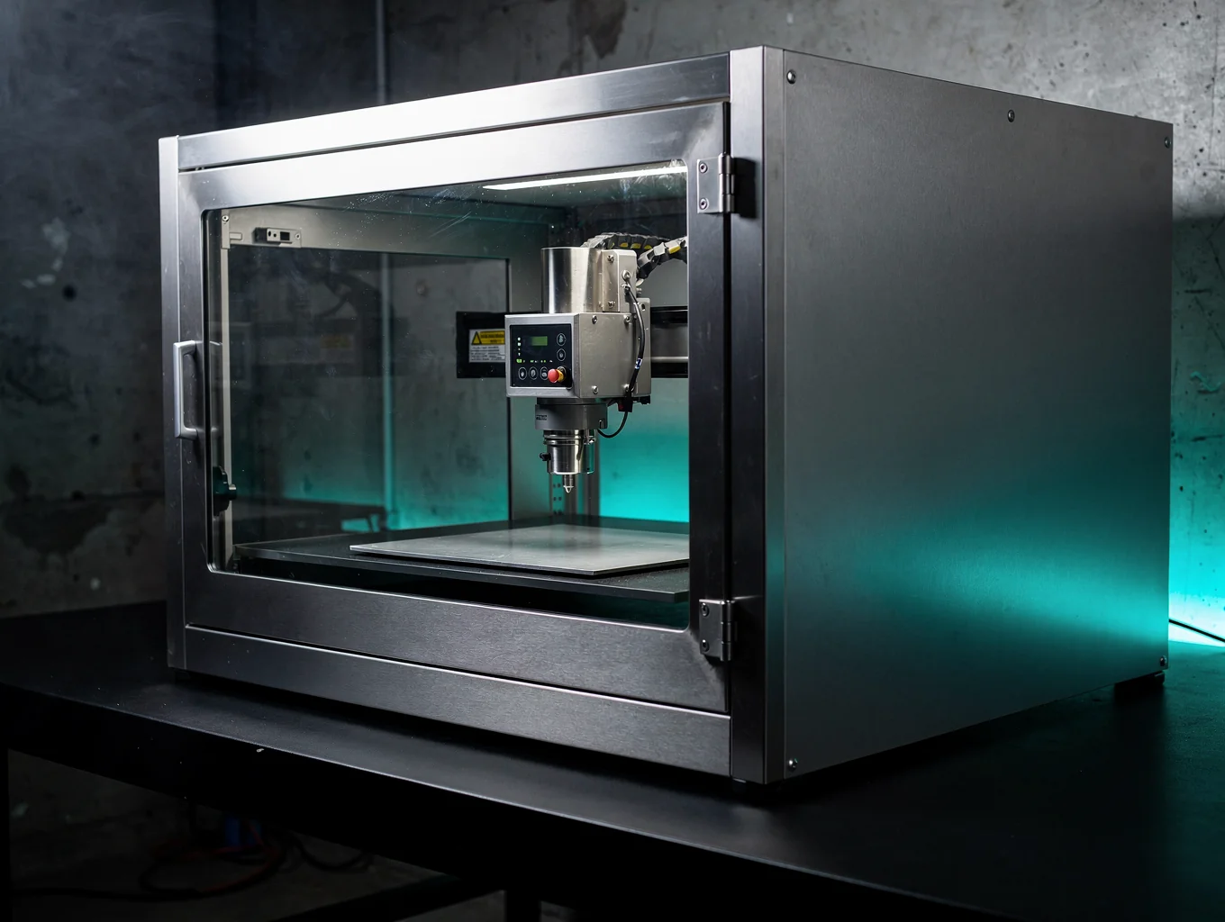 Enclosed Fiber Laser Cutter