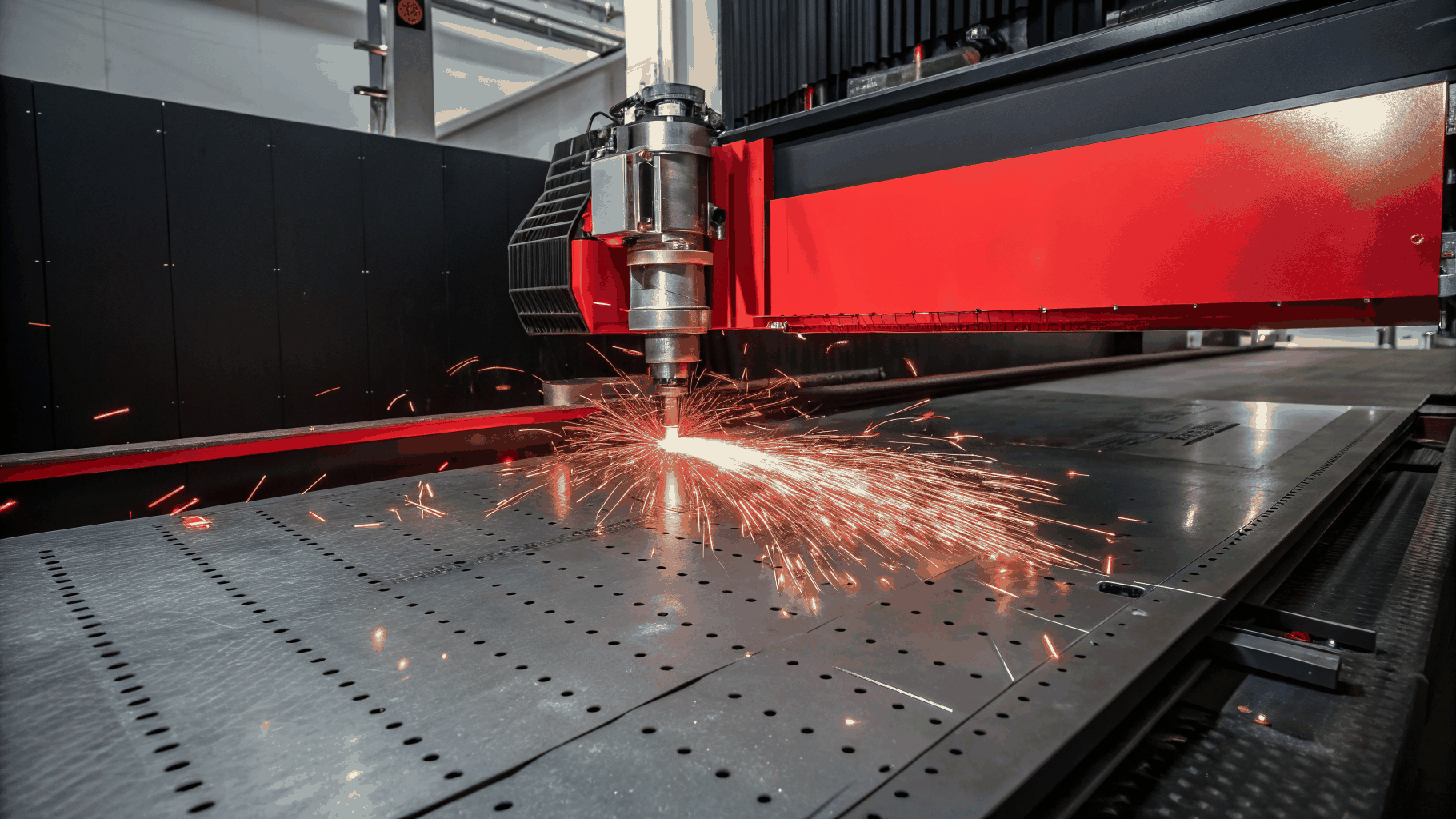 Industrial CO2 laser for heavy rubber dies