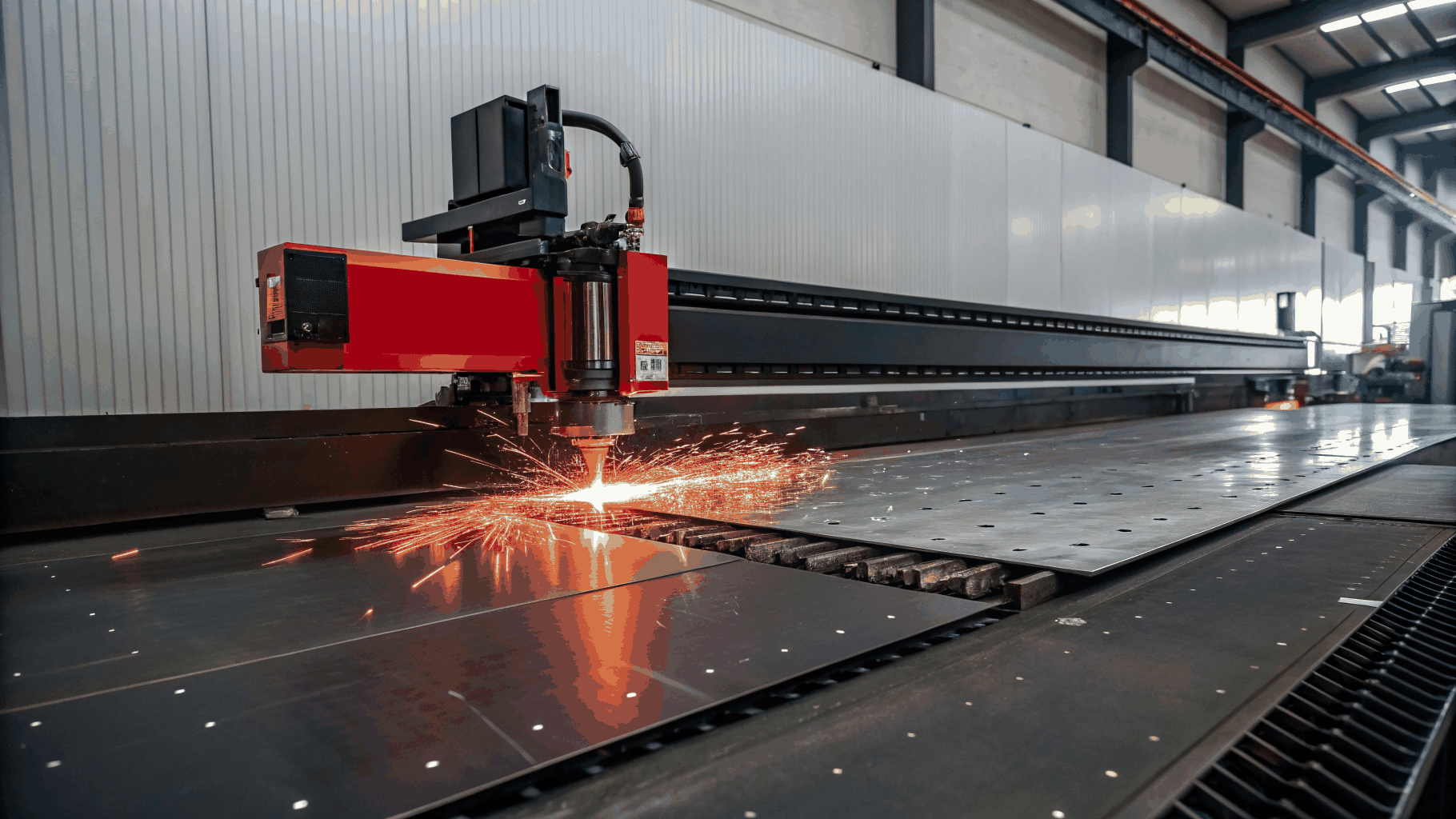 Production CO2 laser for gasket cutting